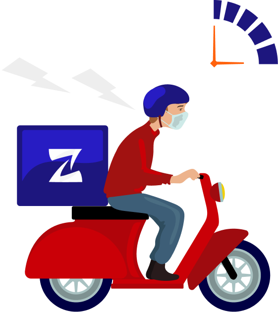 Delivery map